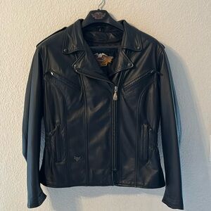Harley Davidson Women’s Small Full Leather Jacket